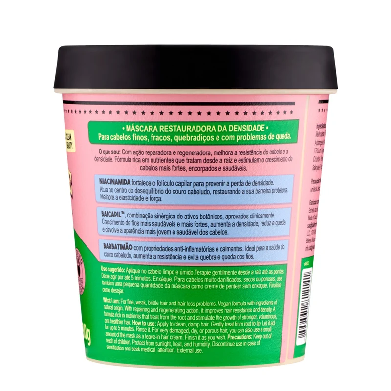 Lola From Rio Densidade Máscara 230gr - masque restructurant cheveux fins