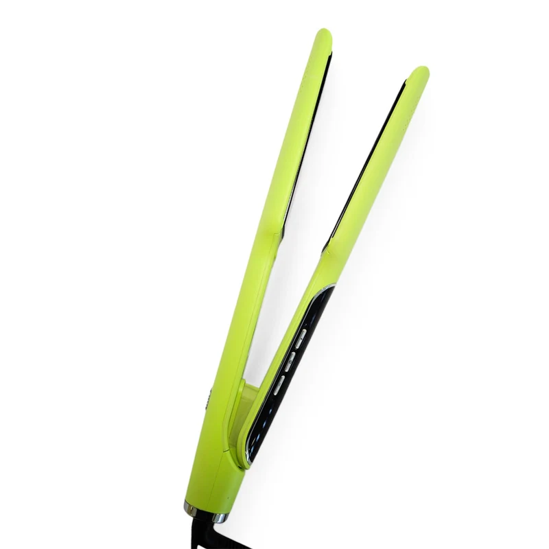 Glapic Lime Yellow Large Hair Straightener - lisseur jaune lime