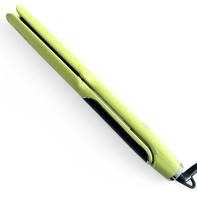 Glapic Lime Yellow Large Hair Straightener - lisseur jaune lime
