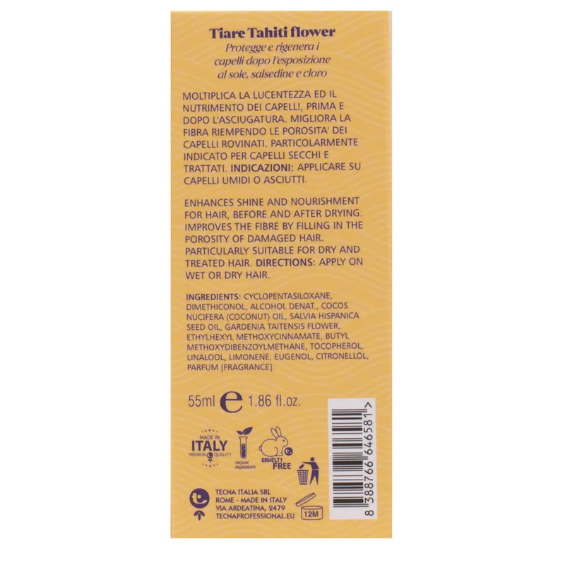 Tecna Monoi Sun Regenerating Oil 55ml - huile hydratante régénérante