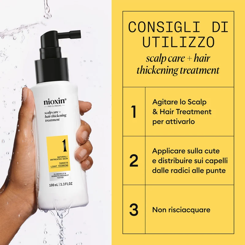 Nioxin Système 1 Scalp + Hair Thickening Serum 100ml - sérum anti-amincissement léger