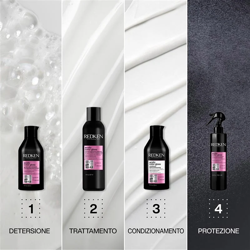 Redken Acidic Color Gloss Shampoo 300ml - shampoing cheveux colorés