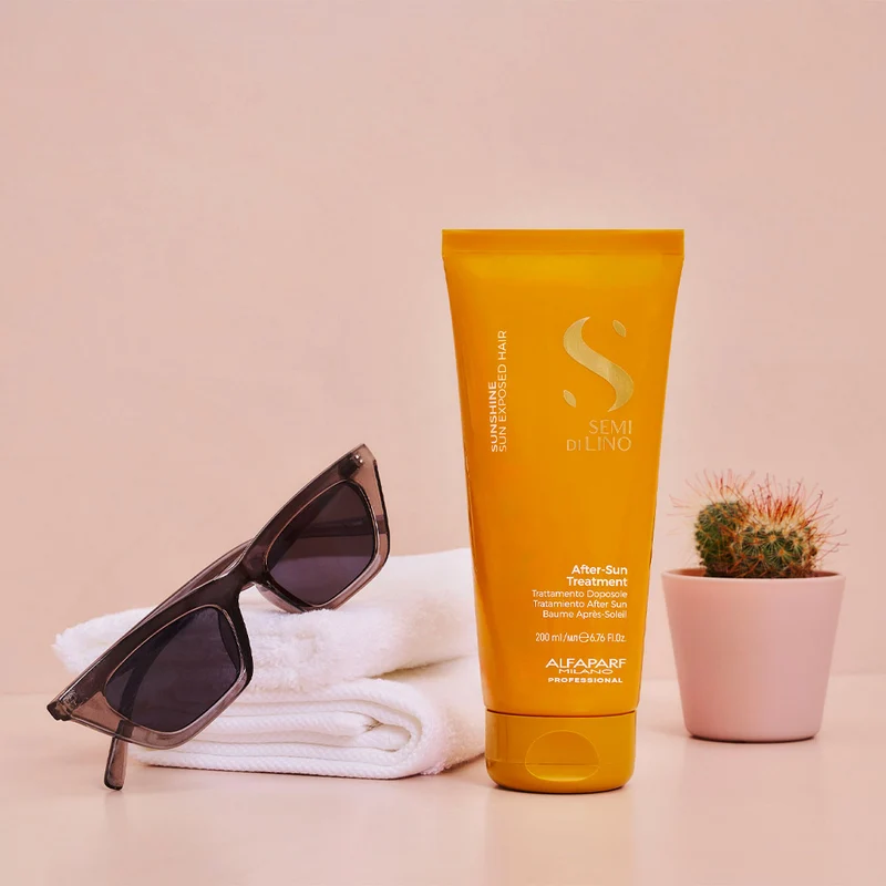 Alfaparf Milano Semi di Lino Sunshine After Sun Low Treatment 200ml - traitement réparateur