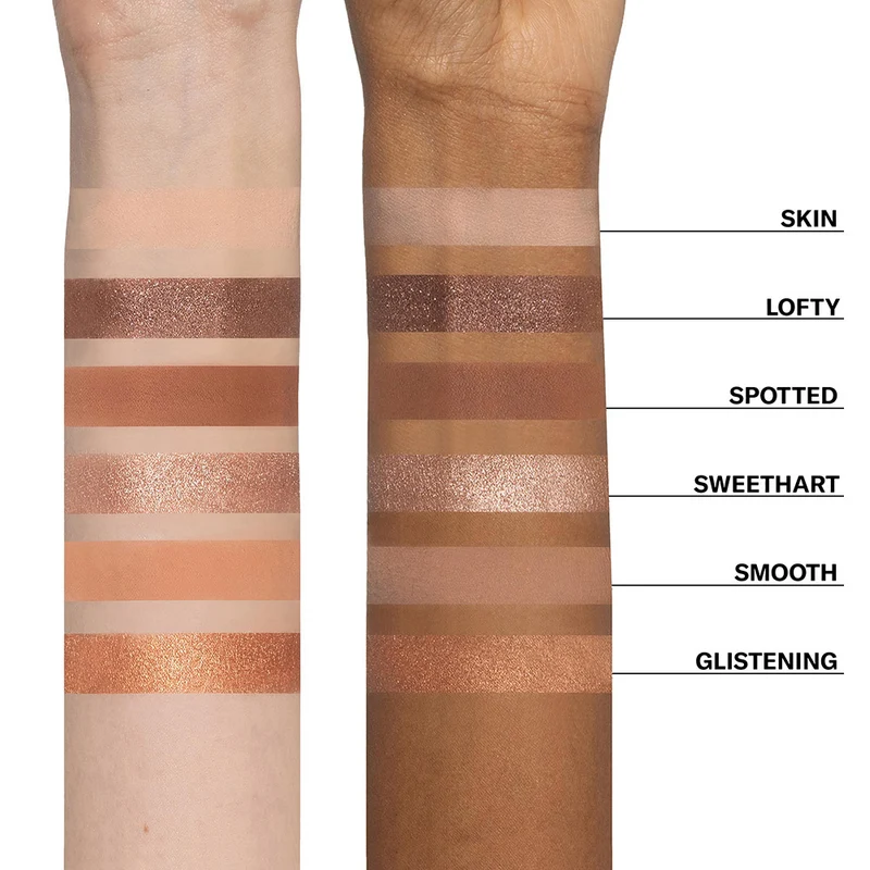 Mesauda Beauty Bare Harmony Palette 206 Timeless Nude 6gr - palette de 6 fards à paupières