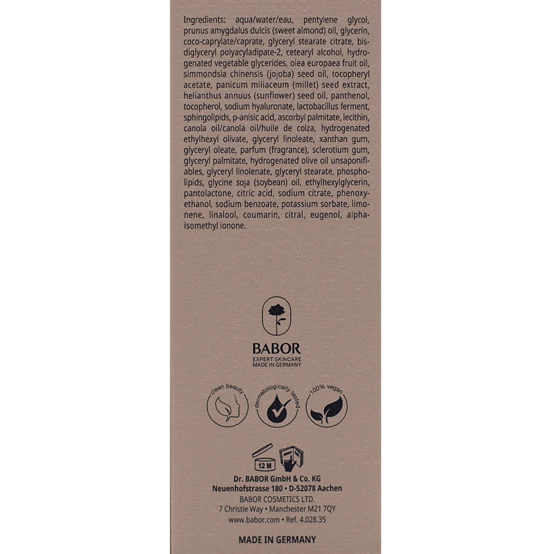 Babor Spa Soul & Hand Cream Grounding 75ml - crème hydratante mains