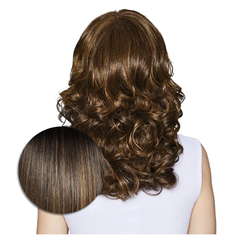 Hairdo Wave Lenght RL8/29SS Marron Noisette Moyen - perruque coupe longue
