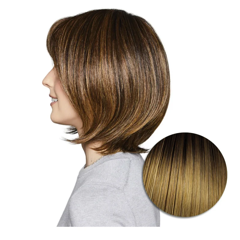Hairdo Bouncy Bob Perruque Blond Chaud - perruque coupe courte