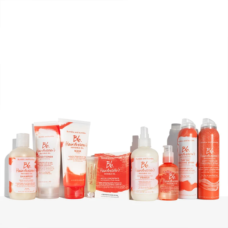 Bumble and bumble. Bb. Hairdresser's Invisible Oil Hot Oil Concentrate 4x15ml- huile hydratante