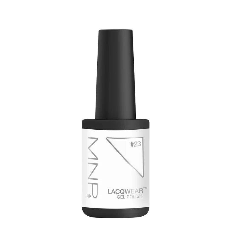 My Nail Pro Lacqwear Gel Polish 23 White 10ml - vernis à ongles semi-permanent