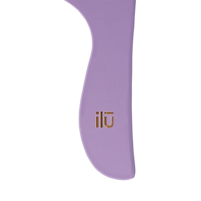 Ilū Bamboom Hair Comb Wild Lavender - peigne à dents larges