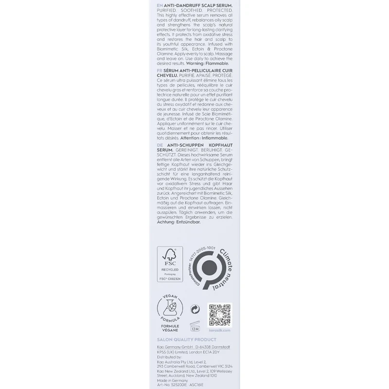 Kerasilk Specialists Anti-Dandruff Scalp Serum 100ml - sérum pour cuir chevelu gras