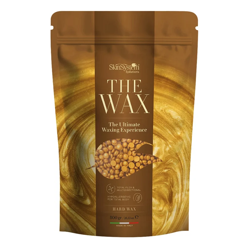 SkinSystem The Wax Gold The Ultimate Waxing Experience 800gr - cire dépilatoire élastique