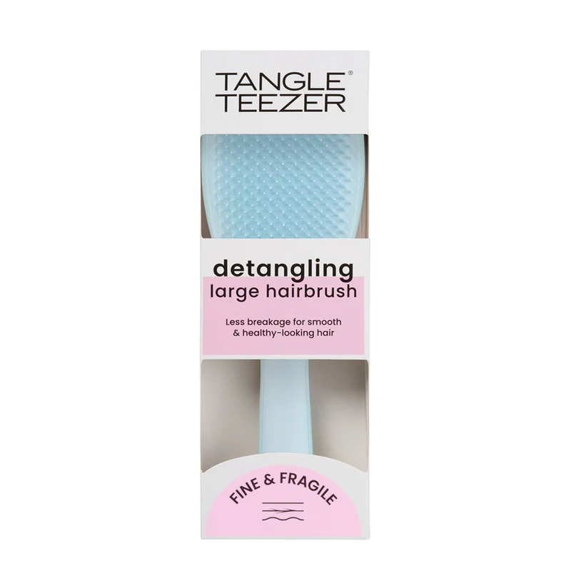 Tangle Teezer The Large Ultimate Detangler Fine & Fragile Seafoam Blue - brosse cheveux fins et fragiles