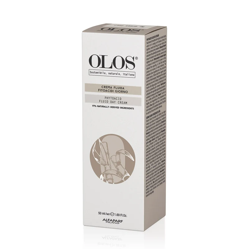 Olos Crema Fluida Fitoacidi Giorno 50ml - crema fluida illuminante