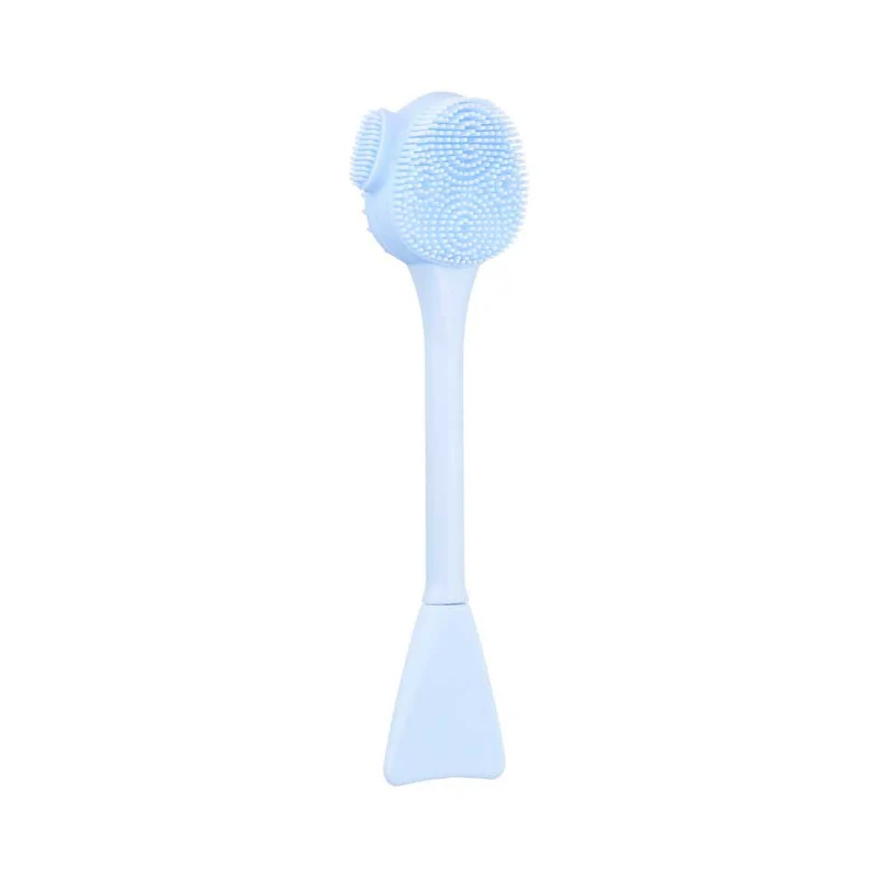 ilū Skin Care Face Brush Blue - brosse silicone pour le visage