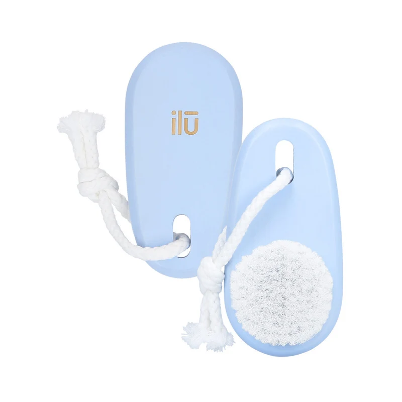 ilū Skin Care BambooM! Face True Blue Breeze - brosse pour le visage