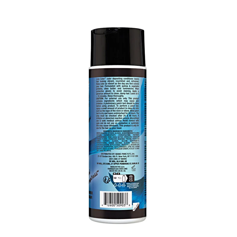 Manic Panic Love Color Mask Teal Temptress 236ml - masque colorant
