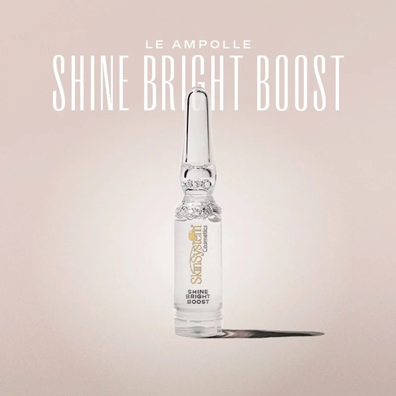 SkinSystem Shine Bright Boost 7x2ml - soin intensif éclaircissant unifiant et illuminant la peau