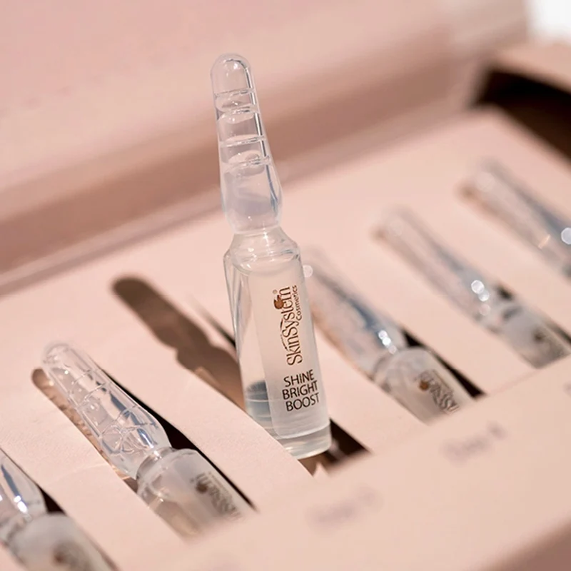 SkinSystem Shine Bright Boost 7x2ml - soin intensif éclaircissant unifiant et illuminant la peau