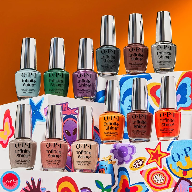 OPI Infinite Shine What's Your Mani-Tude? Lip Hot Liner 15ml - vernis à ongles longue tenue