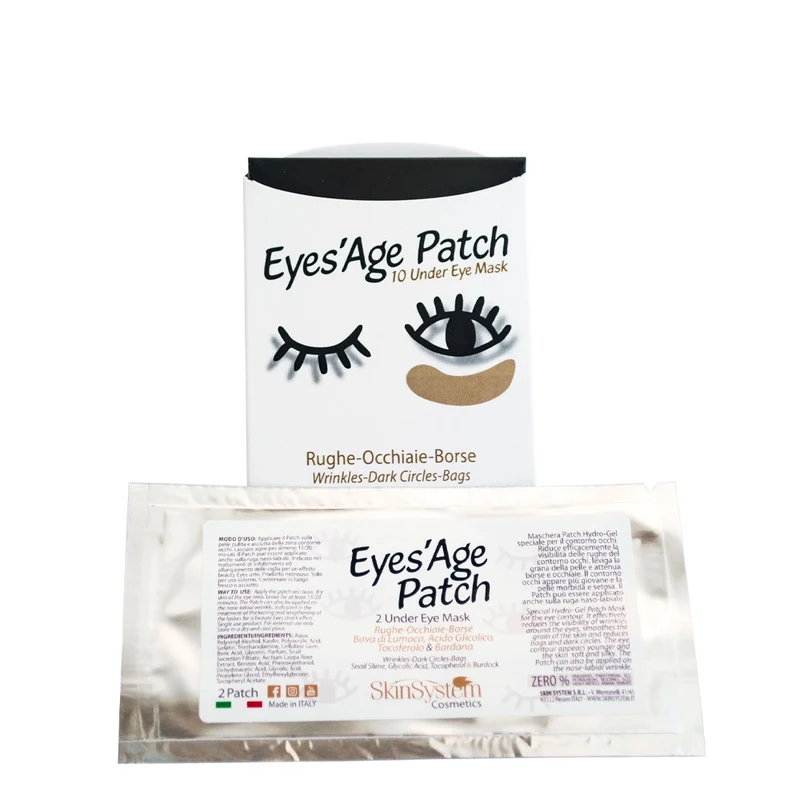 SkinSystem Eyes 'Age Patch Wrinkles Dark Cricles Bags 10 pcs - patchs pour rides cernes et poches