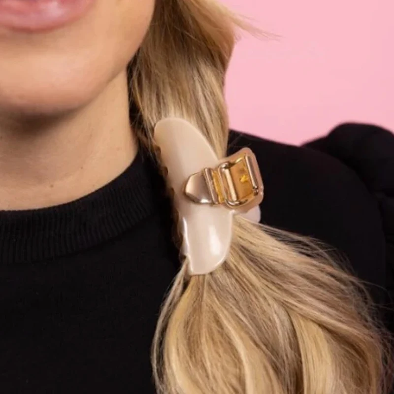 Invisibobble Clipstar Marina Hoermanseder Golden Claps M - pinza per capelli