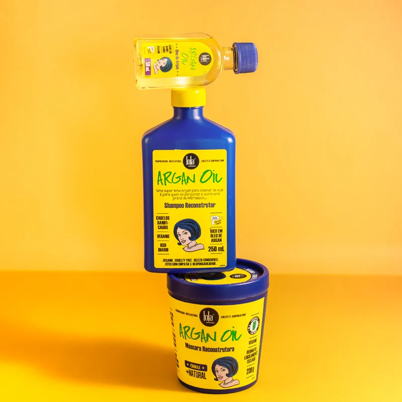 Lola From Rio Argan Oil Máscara Reconstructora 230gr - masque restructurant cheveux abîmés
