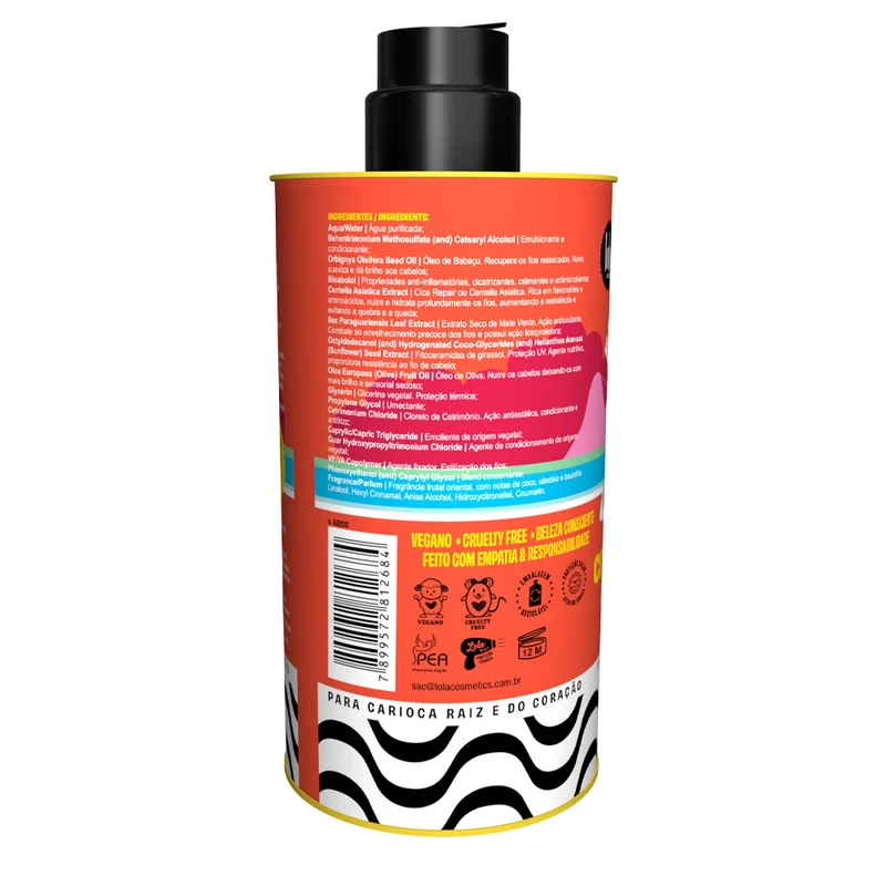 Lola From Rio Ela É Carioca Creme De Pentear Modelador 480gr - crème coiffante cheveux bouclés
