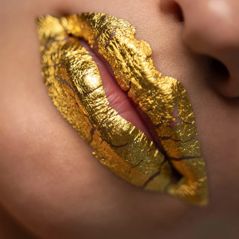 SkinSystem Aurum 24Kt Gold Lip Mask - soin des lèvres à l'or cosmétique