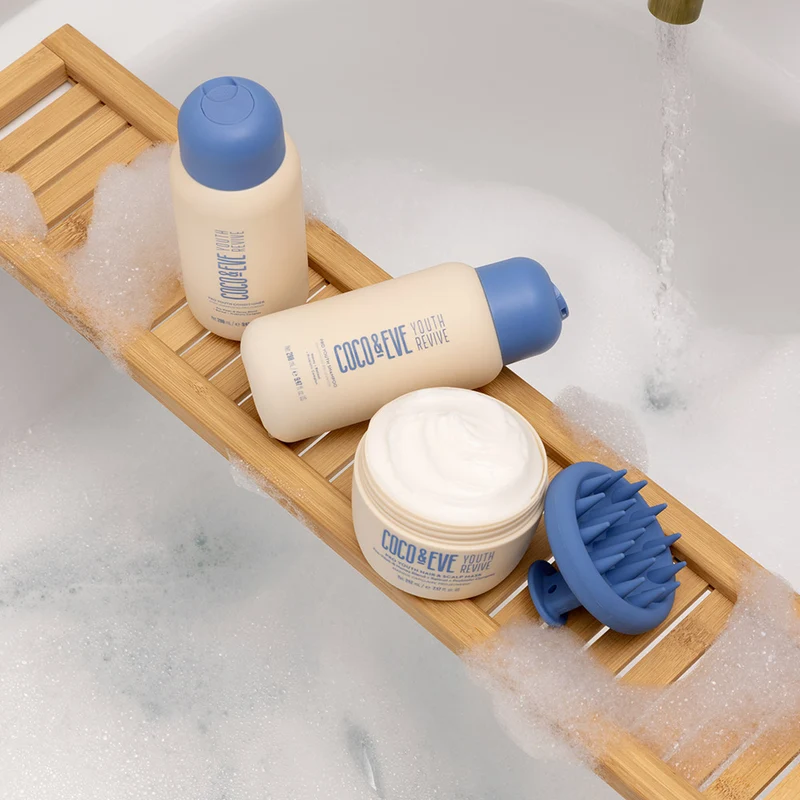 Coco & Eve Youth Revive Pro Youth Scalp Massager - brosse de massage du cuir chevelu