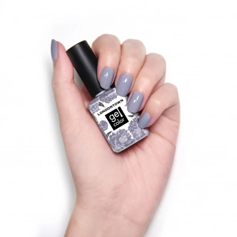 Londontown Gel Color Silver Birch 12ml - vernis à ongles semi-permanent gris clair