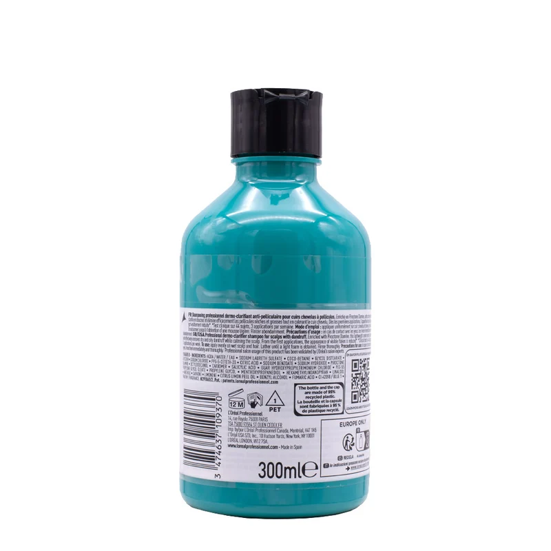 L'Oreal Professionnel Paris Scalp Advanced Anti-Dandruff Shampoo 300ml - shampooing antipelliculaire