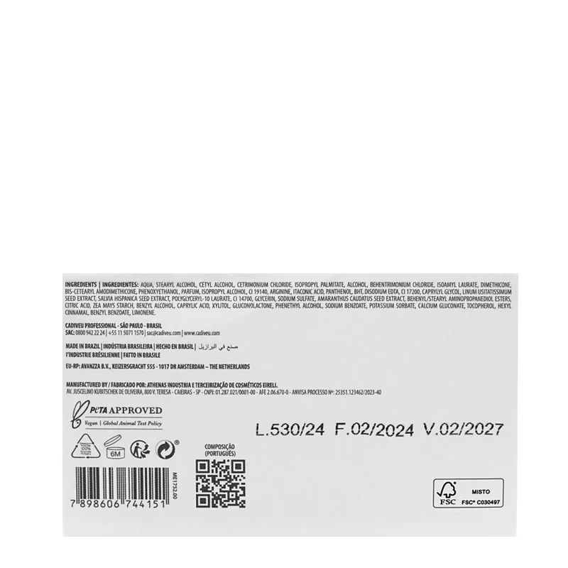 Cadiveu Professional Repair Solution Mask 200ml - masque restructurant