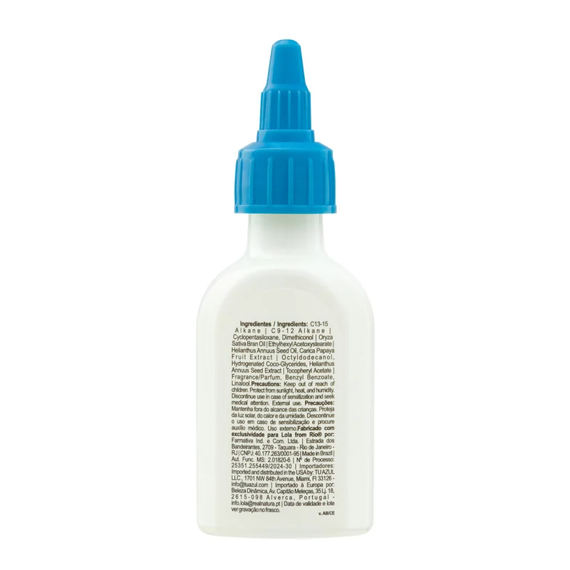 Lola From Rio Be(M)dita Ghee Óleo Reconstrução 50ml - huile légère cheveux abîmés