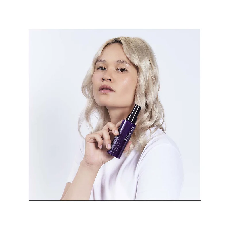 Shu Uemura Yubi Blonde Purple Blow Dry Serum 100ml - sérum de protection thermique