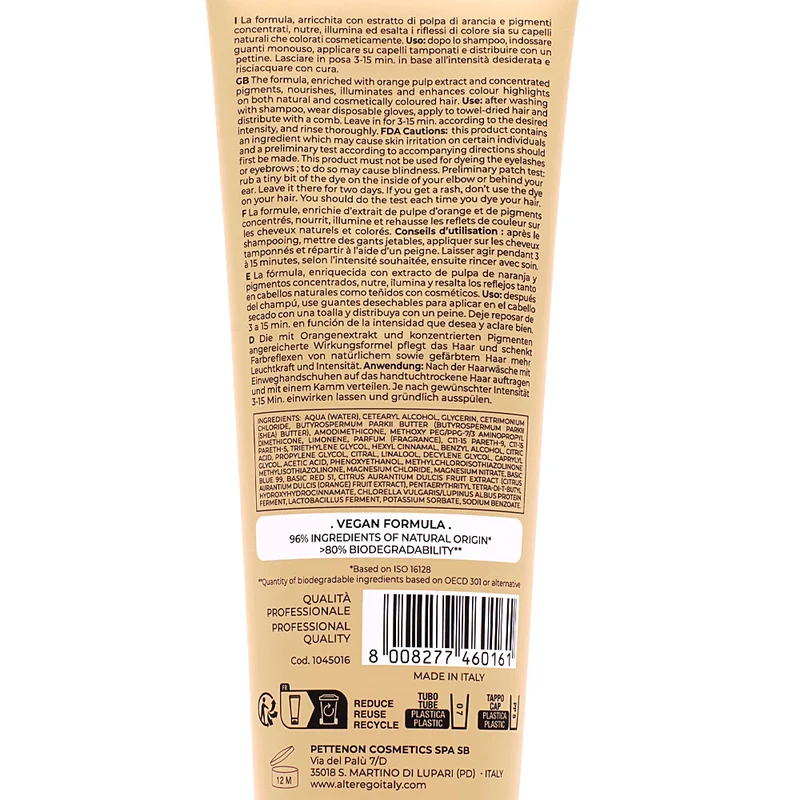 Alterego Passion Color Mask Pink Pearl 250ml - masque colorant nourissant
