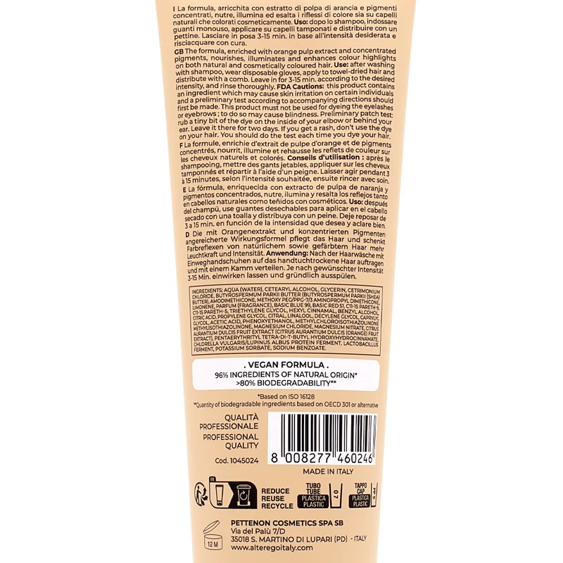 Alterego Passion Color Mask Ultra Violet 250ml - masque colorant nourissant