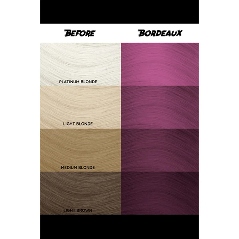 Crazy Color Bordeaux no 51, 100ml - crème colorante bordeaux