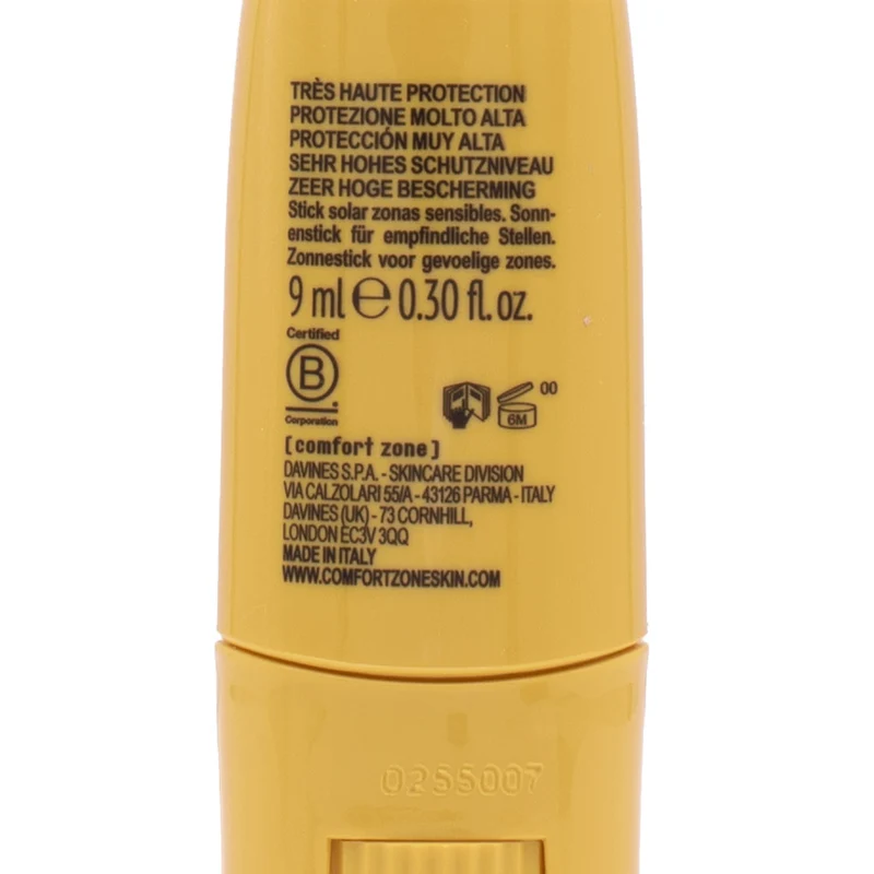 Comfort Zone Sun Soul Invisible Defense SPF50+9ml - stick solare zone sensibili