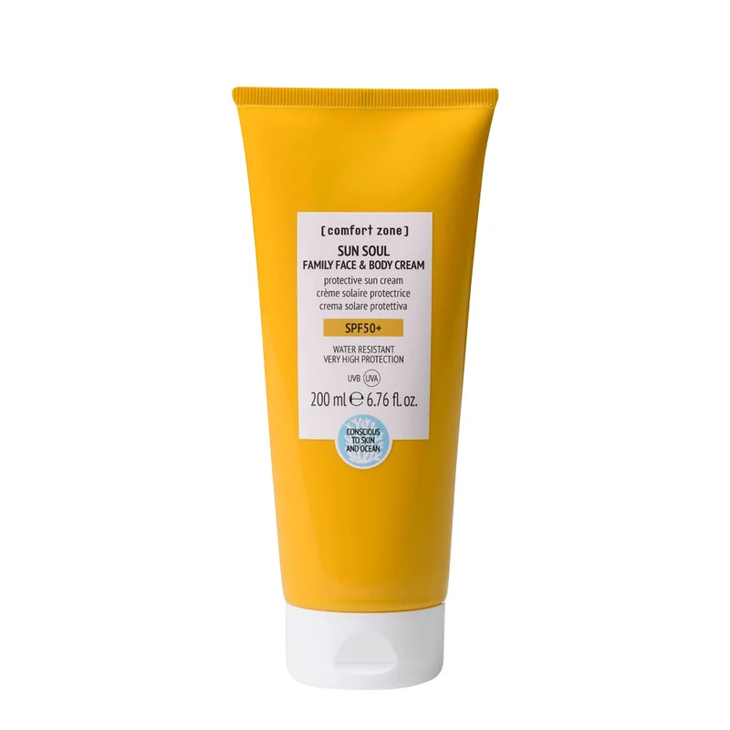 Comfort Zone Sun Soul Family Face & Body Cream SPF50+ 200ml - crema solare protettiva