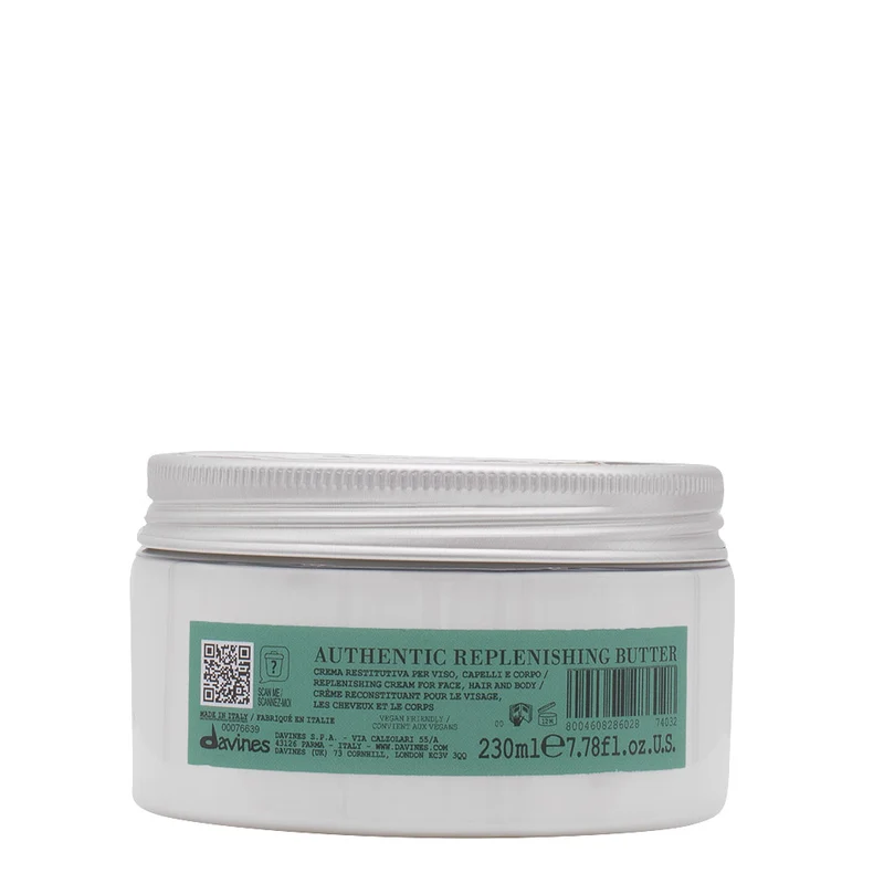 Davines Authentic Replenishing Butter 230ml - beurre nourrissant corps et cheveux