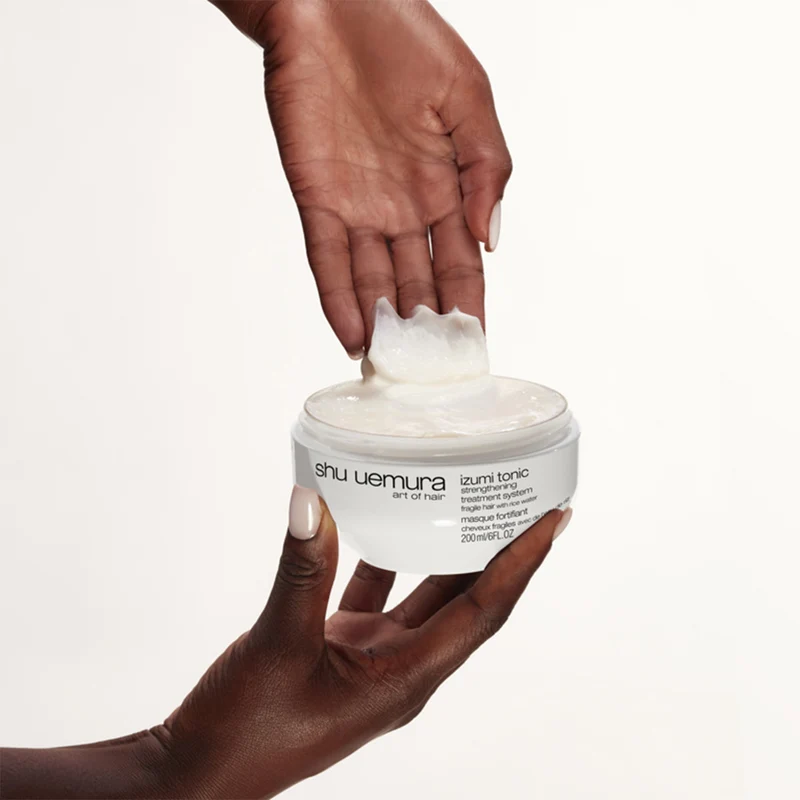 Shu Uemura Izumi Tonic Mask 200ml - masque fortifiant pour cheveux cassants