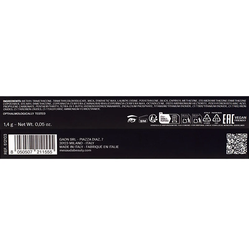 Mesauda Beauty Drawmatic Shadow 103 Cookie 1.4gr - ombre à paupières stylo multi-usage