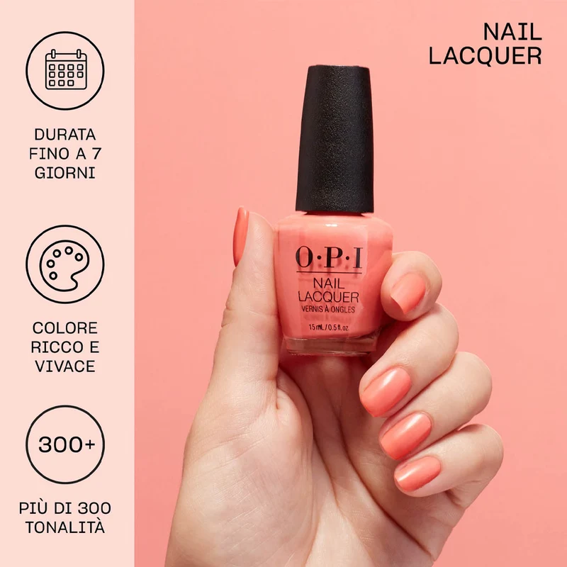 OPI Nail Laquer What's Your Mani-Tude? Totally Red-Ical 15ml - vernis à ongles