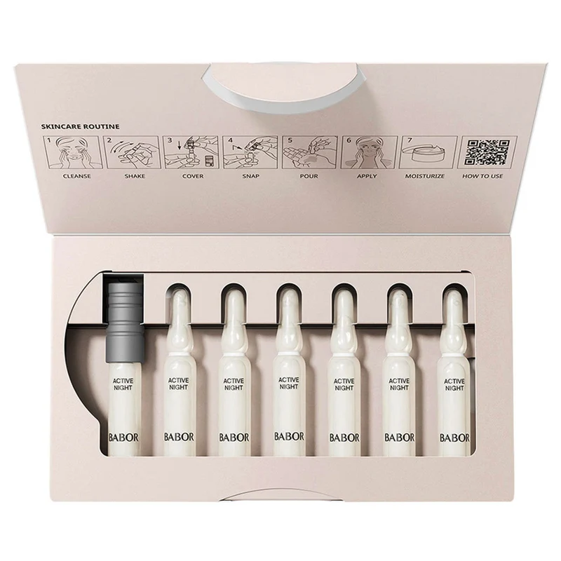 Babor Ampoule Concentrates Active Night 7x2ml - ampoules concentrées anti-âge soin de nuit