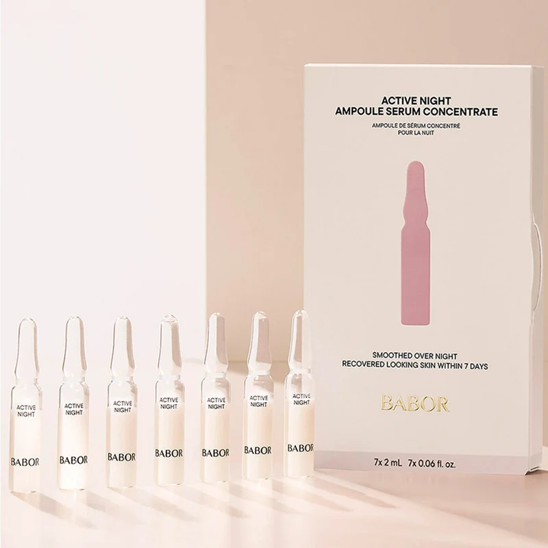 Babor Ampoule Concentrates Active Night 7x2ml - ampoules concentrées anti-âge soin de nuit