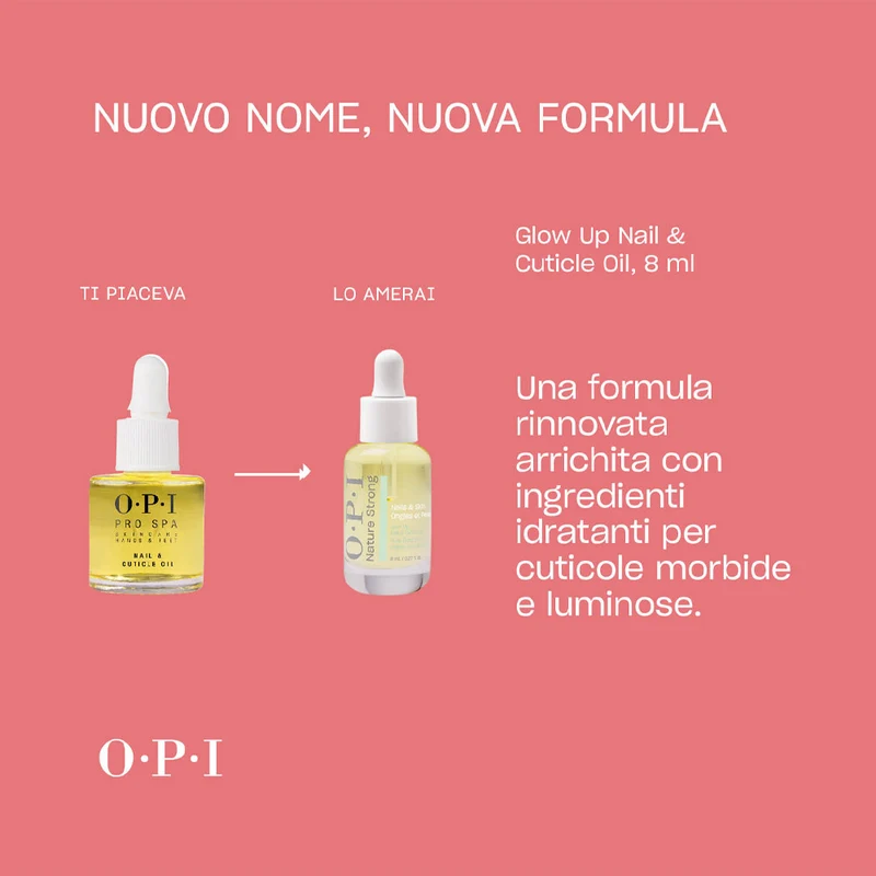 OPI Nature Strong Skincare Glow Up Nail & Cuticle Oil 8ml - huile pour cuticules