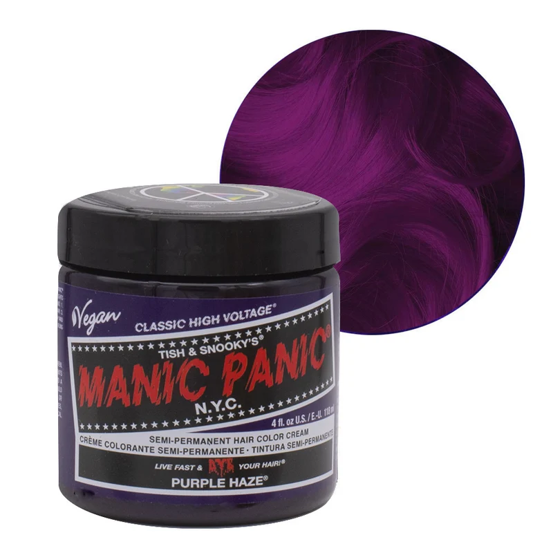 Manic Panic Classic High Voltage Purple Haze Classic Creme 118ml - crème colorante semi-permanente