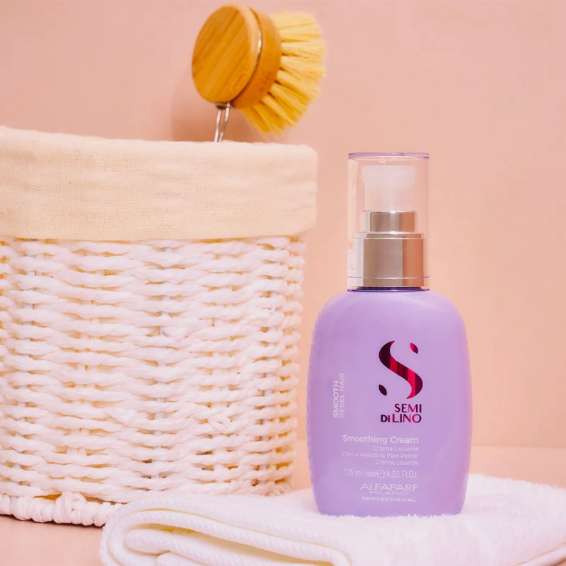 Alfaparf Milano Semi di Lino Smooth Smoothing Cream 125ml - crème lissante