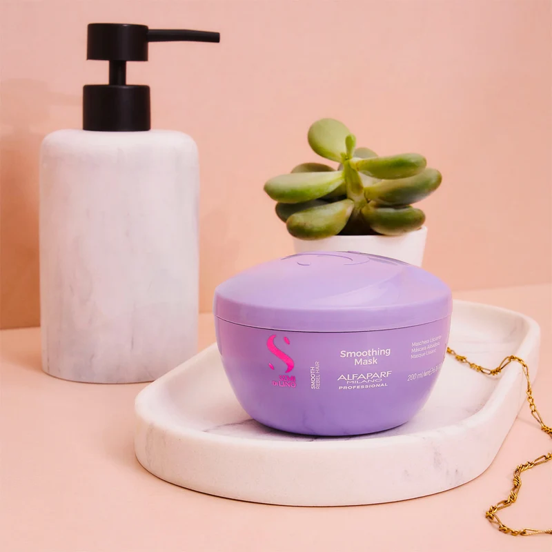 Alfaparf Milano Semi di Lino Smooth Smoothing Mask 200ml - masque lissant